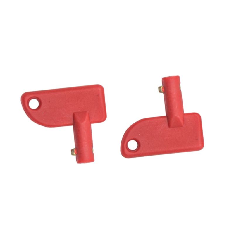 Red Mini Battery Disconnect Switch Spare Key for Cars, Boats, Trucks_autovado.com