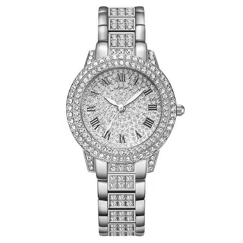 Women's watch five-piece set diamond women's watch ladies fashion Roman quartz watch wristwatch_autovado.com