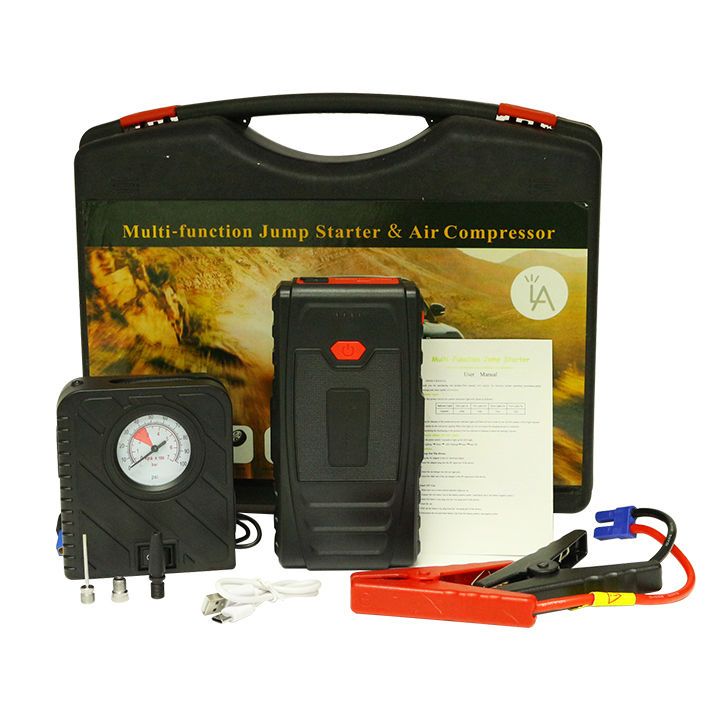 12V 99800mAh Tire Air Pump Booster Jumper Powerbank Jump Power Bank Portable Car Charger USB Emergency Starter Power_autovado.com