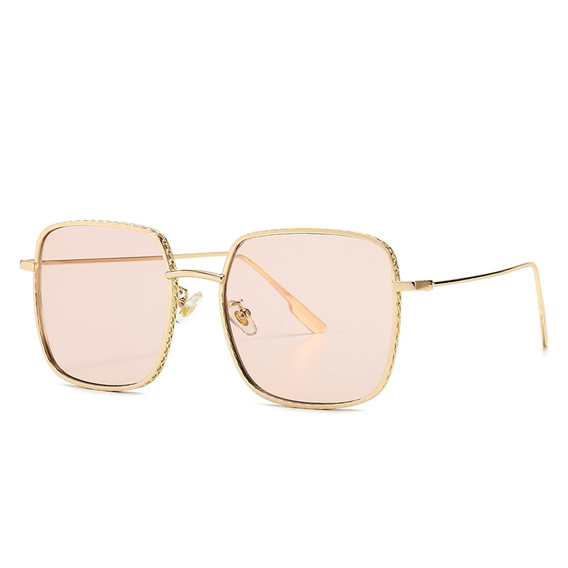 new modern retro square frame sunglasses INS style street style big-name sunglasses 8030_autovado.com
