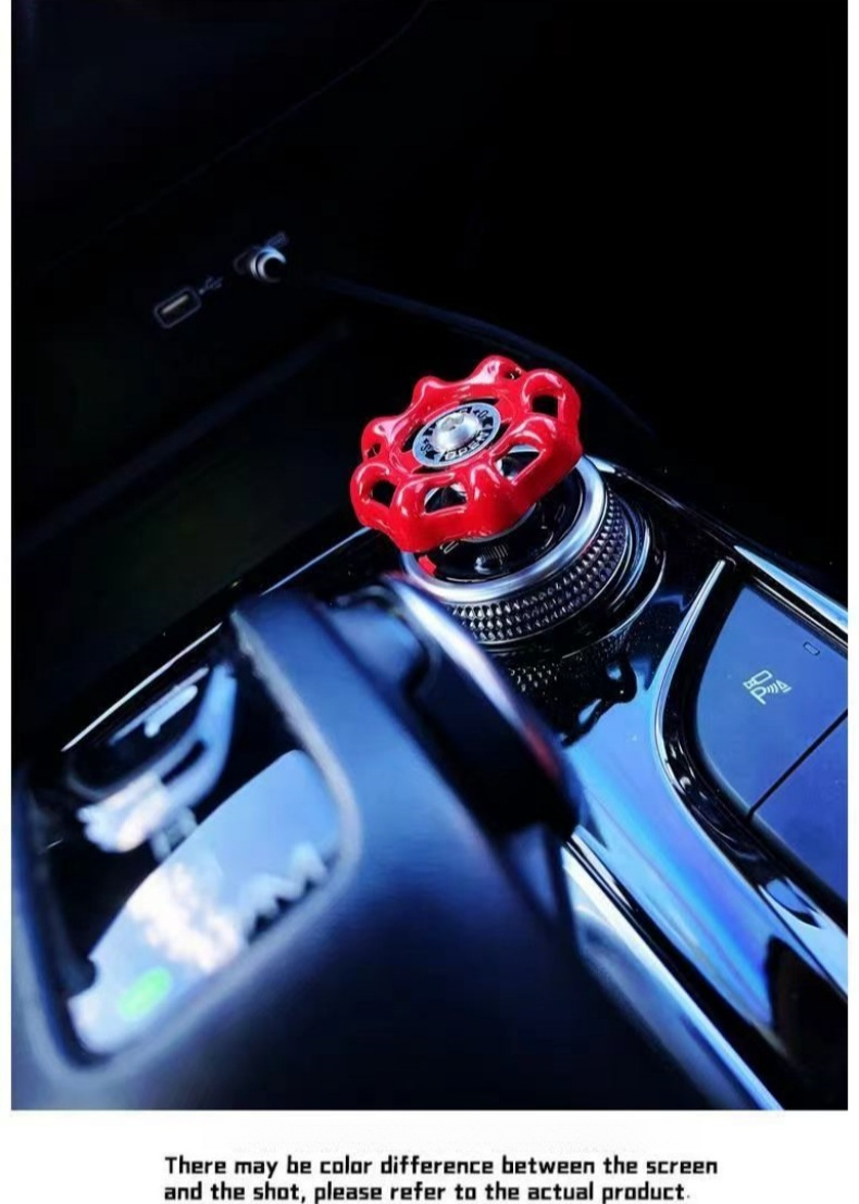 New Industrial Valve Decoration, Popular Trend, Central Control Rotation, One Click Start Button, Personalized Car_autovado.com