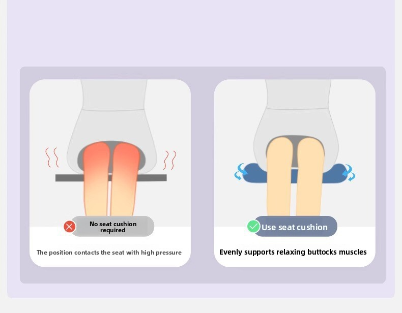 Memory Seat Tailspine Decompression Foam Car Massage Lumbar Spine Orthopedic Breathable Cushion_autovado.com