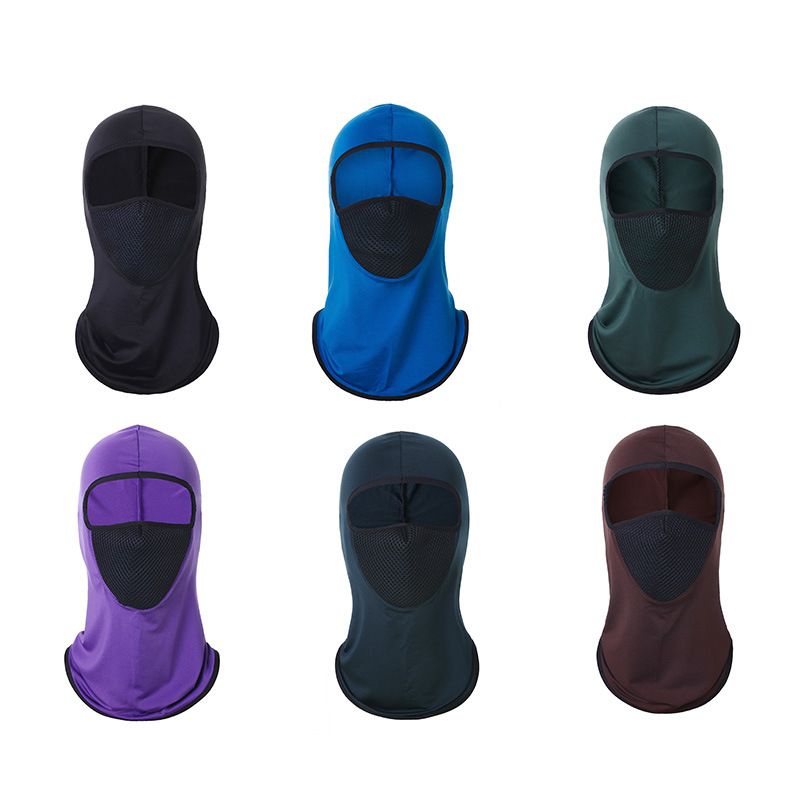 Laika Ice Silk Head Cover Sports Outdoor Cycling Breathable Windproof, Sunscreen, Dustproof Mask_autovado.com