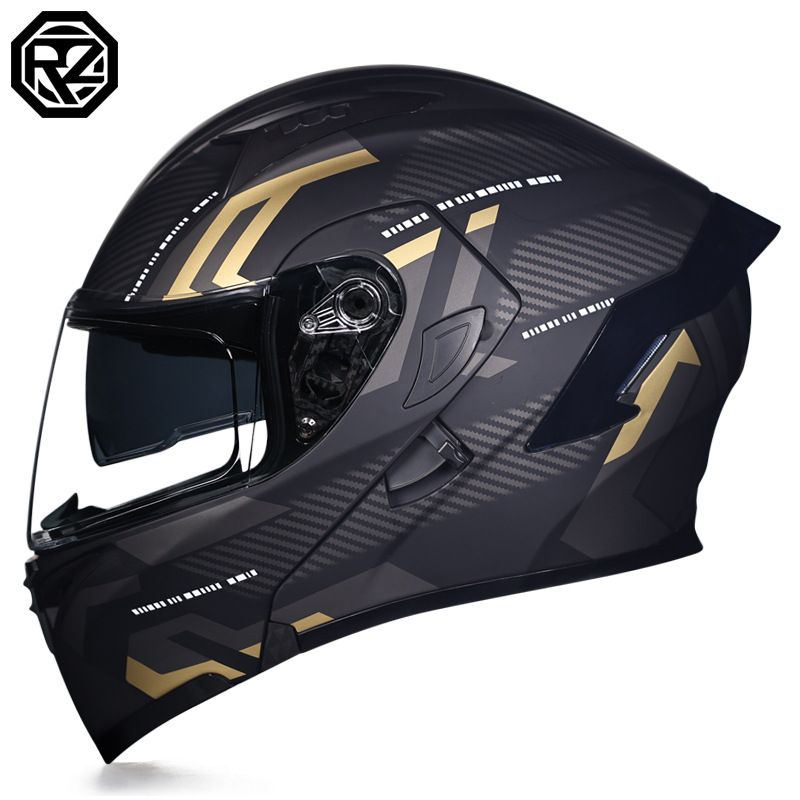 Orz Motorcycle Open Face Full Helmet, Tail Wing Knight, Bluetooth Motorcycle, Men's And Women's Winter Personalized_autovado.com