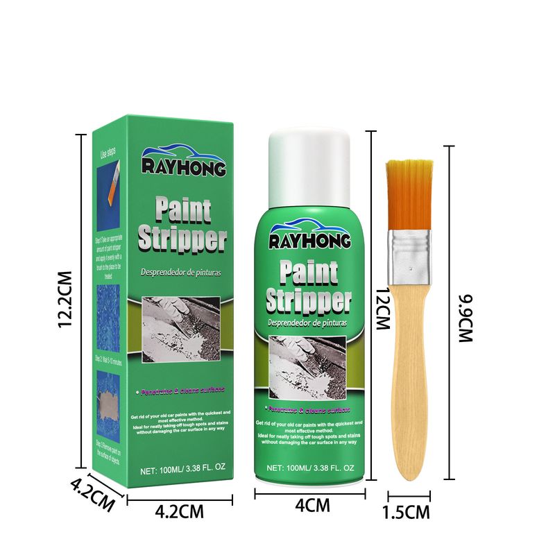 Rayhong Paint Remover, Auto Wheel Stripping Metal Surface Paint Remover Non-Trace Cleaning Paint Remover_autovado.com