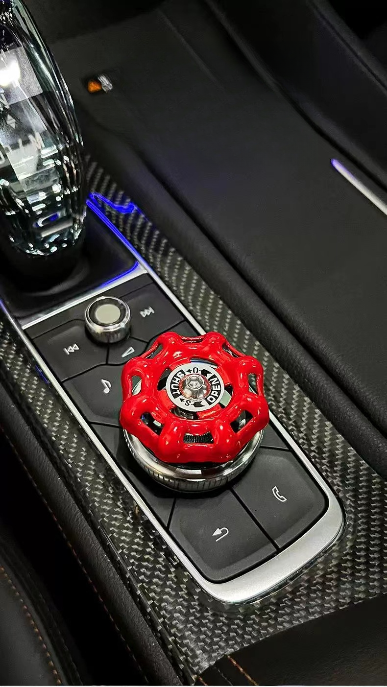 New Industrial Valve Decoration, Popular Trend, Central Control Rotation, One Click Start Button, Personalized Car_autovado.com