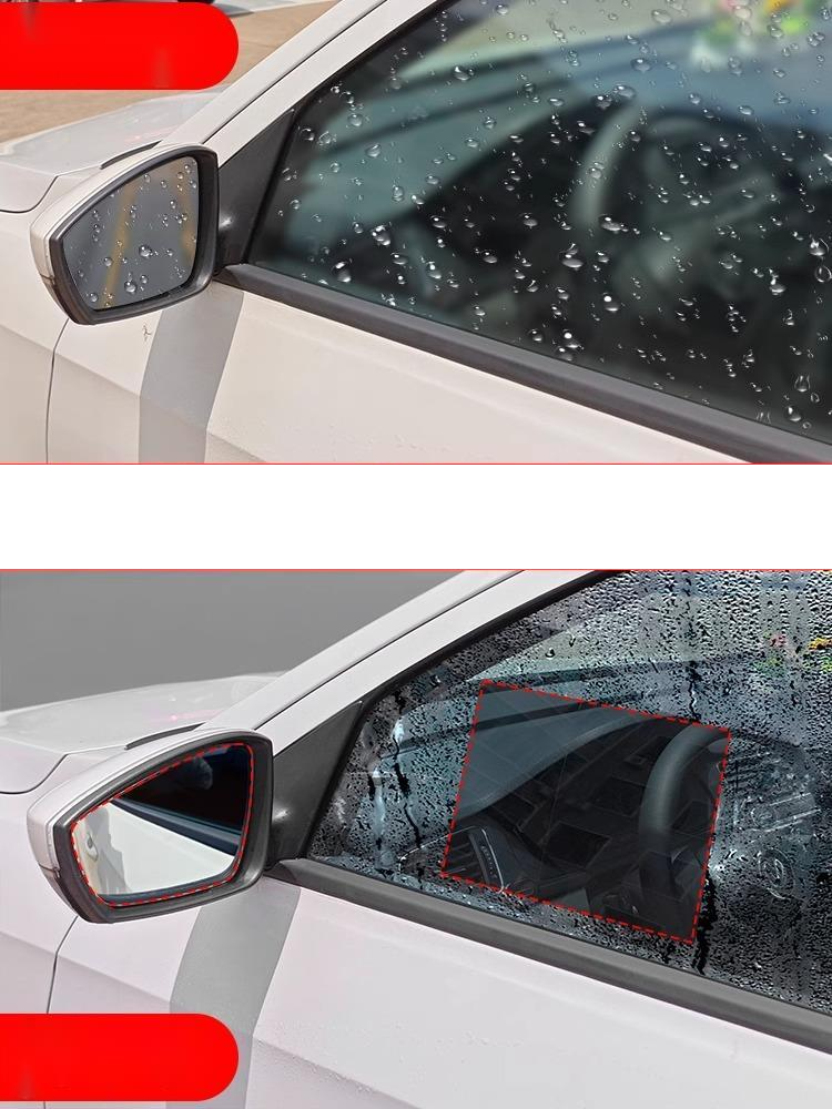 Car rearview fog anti reflective film, reverse mirror glass waterproof and defogging products_autovado.com