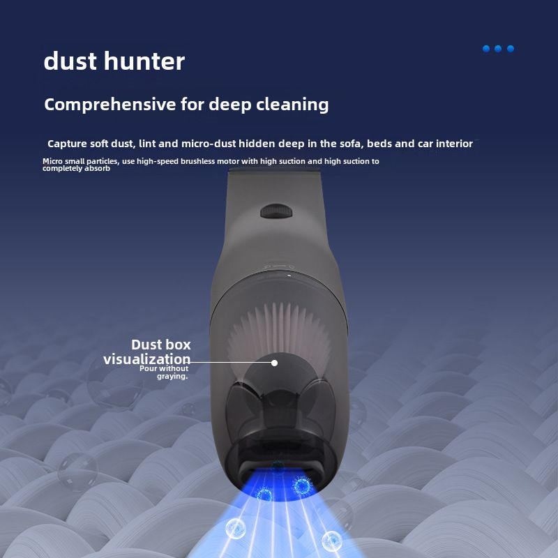 Cross-border private models sell well with large suction force, dual-purpose car vacuum cleaner, suction and blowing integrated wireless charging dust_autovado.com