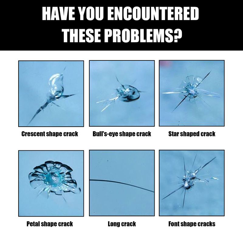 HOMONTH Diamond Flex Glass Shield, Nano-Reinforced Glass Repair Adhesive Glass Cracks Repair Adhesive_autovado.com