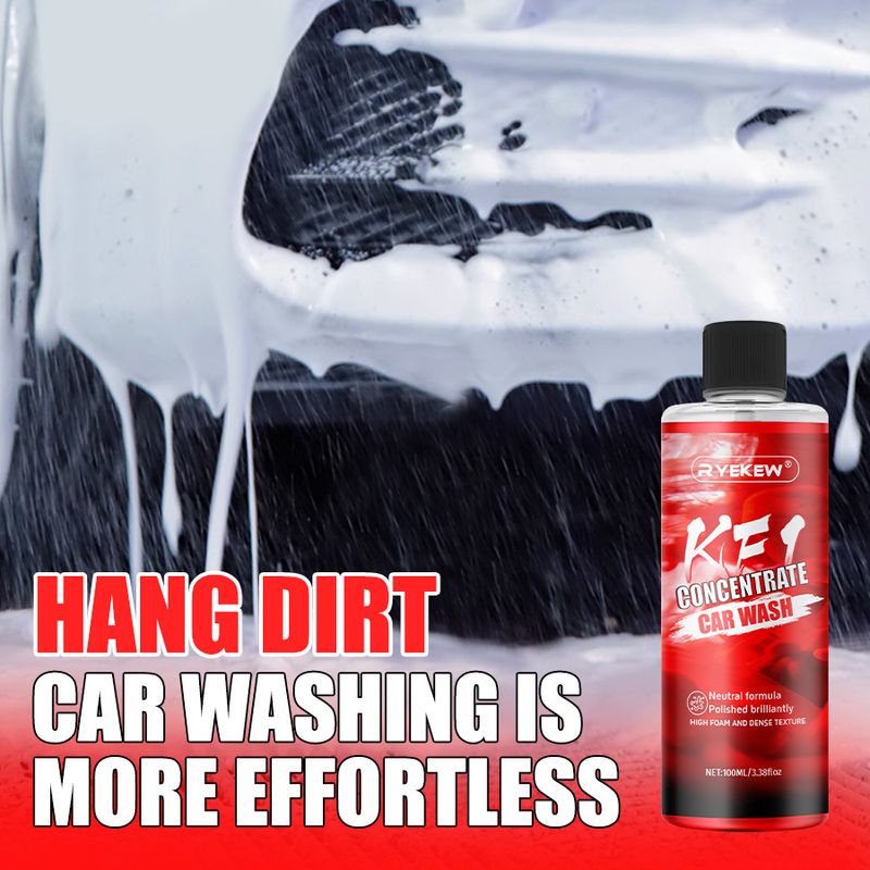 Ryekew Powerful Stain Removal Concentrated High Foam Liquid Original Car Wash Water Wax Coating Paint Surface Cleaner_autovado.com