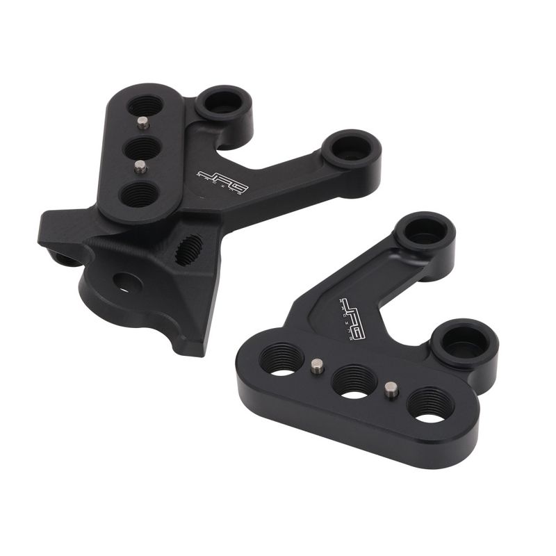 Heavy-Duty Footpeg Bracket For Off-Road Motorcycle - Reinforced Steel Construction, Universal Fit For Dirt Bike & ATV Modifications_autovado.com