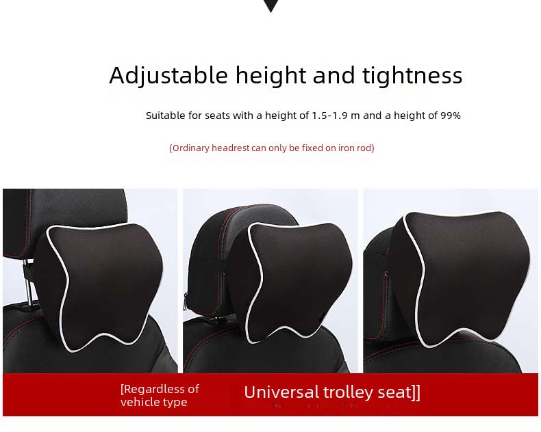 Manufacturers first-hand supply car headrest pillow neck pillow car memory cotton cervical pillow interior supplies wholesale_autovado.com