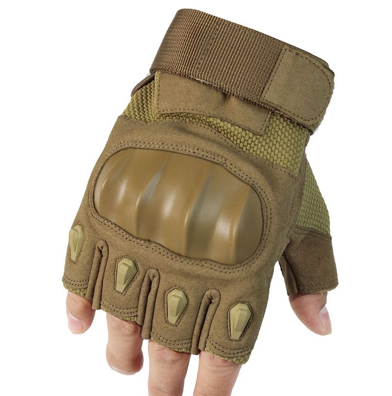 Outdoor riding motorcycle gloves training mountain fitness sports anti-slip protective tactical gloves_autovado.com
