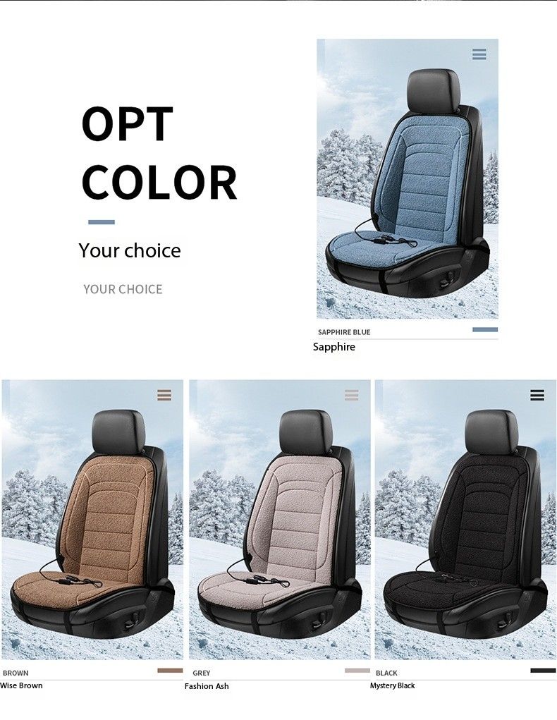 Cover Heating Winter Heated Car Warmer 12V Seat Cushion For Back And Seats_autovado.com
