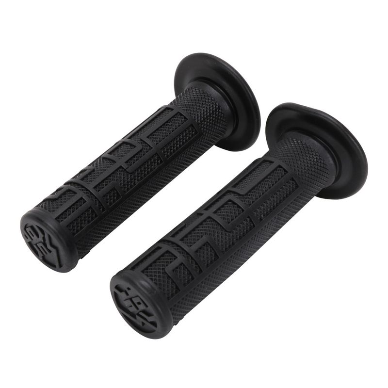 Rubber Grip Handlebar Cover For X/S Off-Road E-Bikes - Non-Slip, Shock-Absorbing, Comfortable Ride (Black/Gray, 12x5.3x5.3cm)_autovado.com