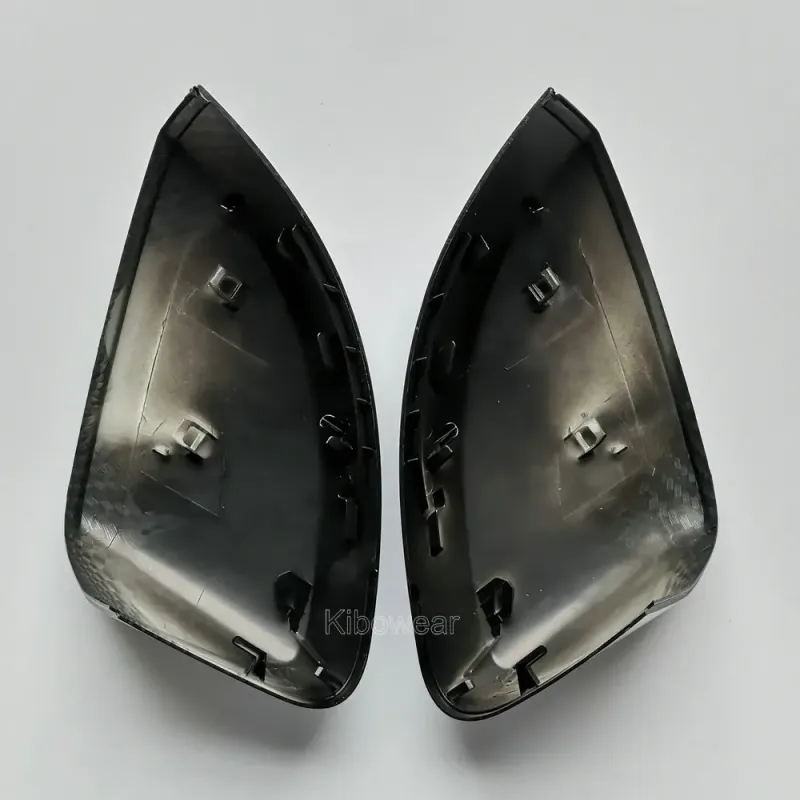 Pair for Auto A3 S3 8V Side Wing Mirror Covers Caps (Carbon Look) Replace 2015 2016 2017 2018 2013 2014 2019_autovado.com
