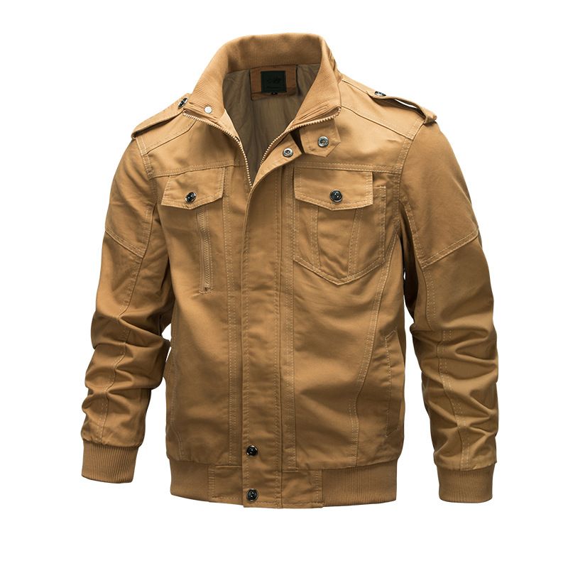 Men's Clothing jacket cotton men's new men's large size jacket flying coat _autovado.com