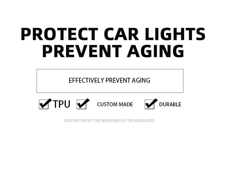 0.3*15M TPU Self-healing Anti-scratch Gray Headlight Black Taillight Dark Transparent Light Film Protection_autovado.com