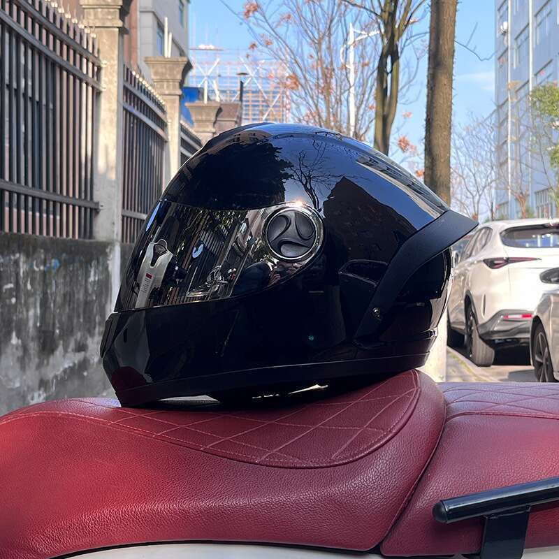 3C Certified National Standard Motorcycle Helmet, Full Helmet For Men Women, Winter Warmth And Safety, Seasons, Knight_autovado.com
