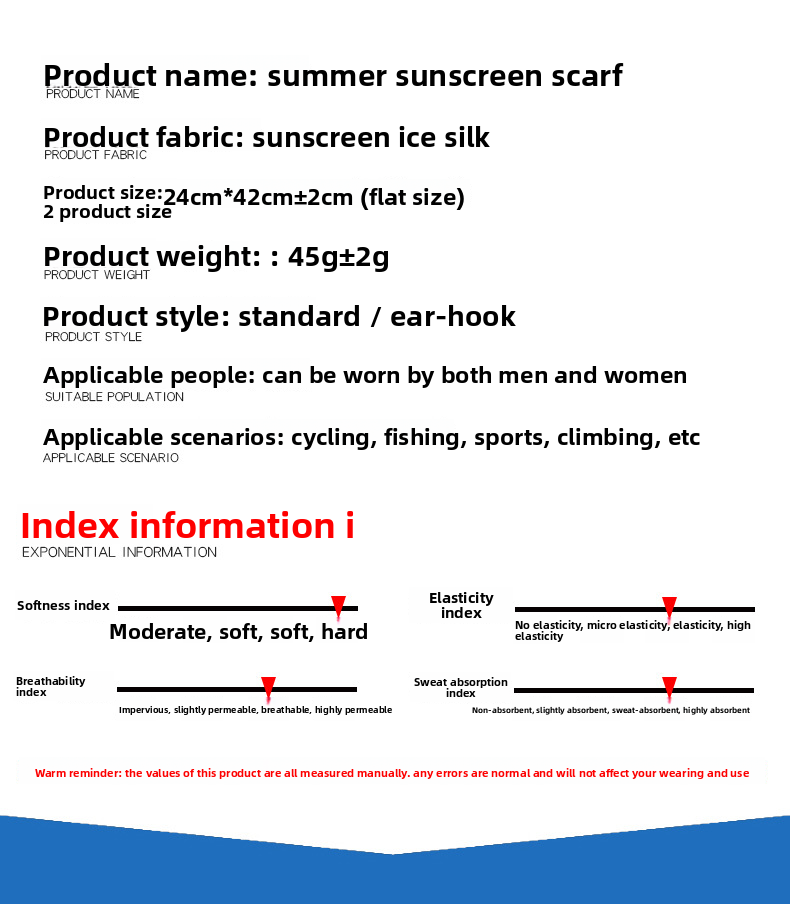 Ice Silk Sun Protection Neck Gaiter Summer Outdoor Headscarf Triangle Scarf Breathable Ear Hanging Face Head Cover_autovado.com
