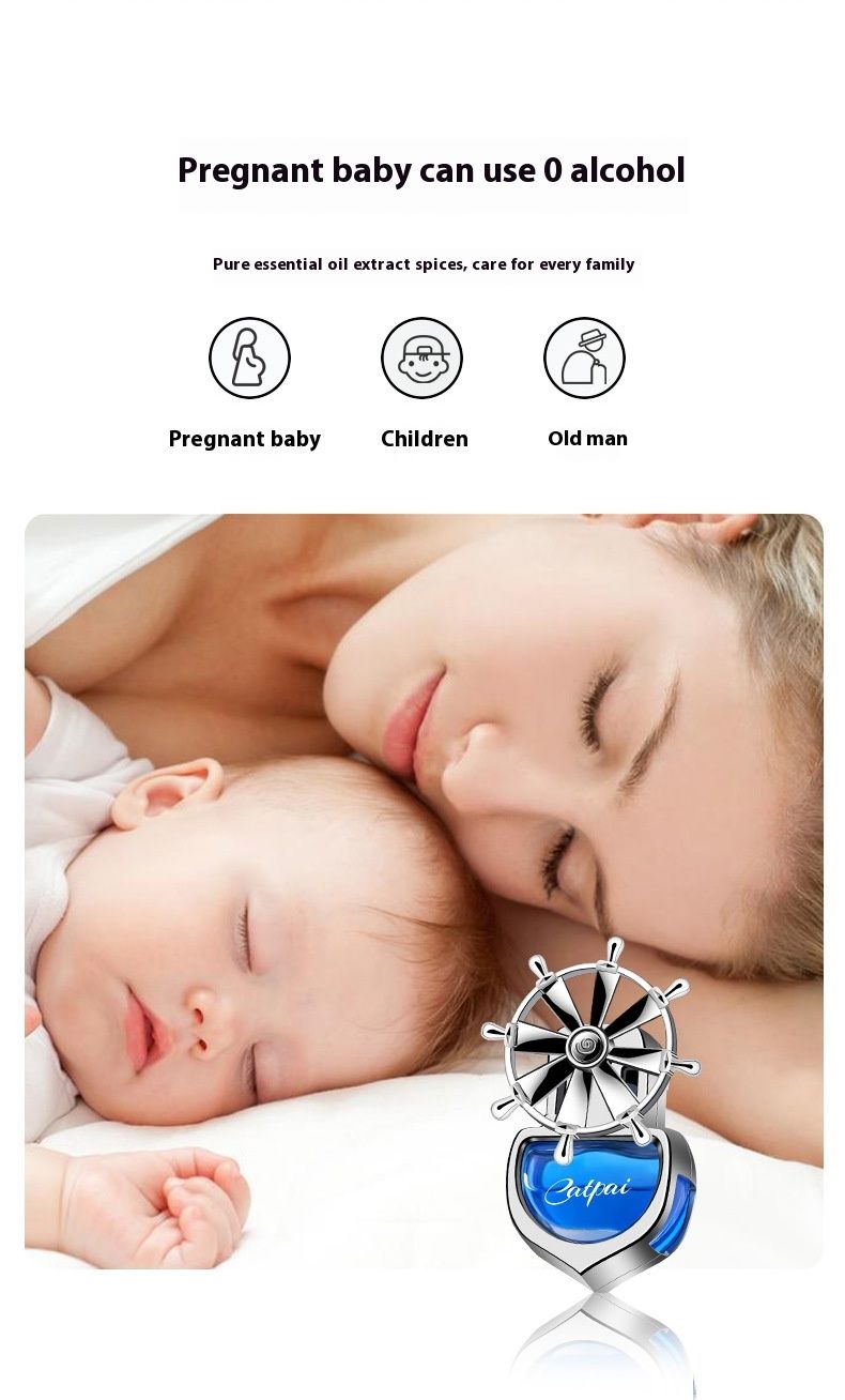 New Car Perfume Air Outlet Car New Helmsman Aromatherapy Creative Car Interior Jewelry Yifan Smooth Air Outlet Perfume_autovado.com