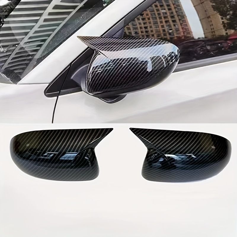 Suitable For Golf 6 Rearview Cover, Horn Carbon Fiber Pattern All Inclusive Reverse Mirror Shell Protection Decorative_autovado.com