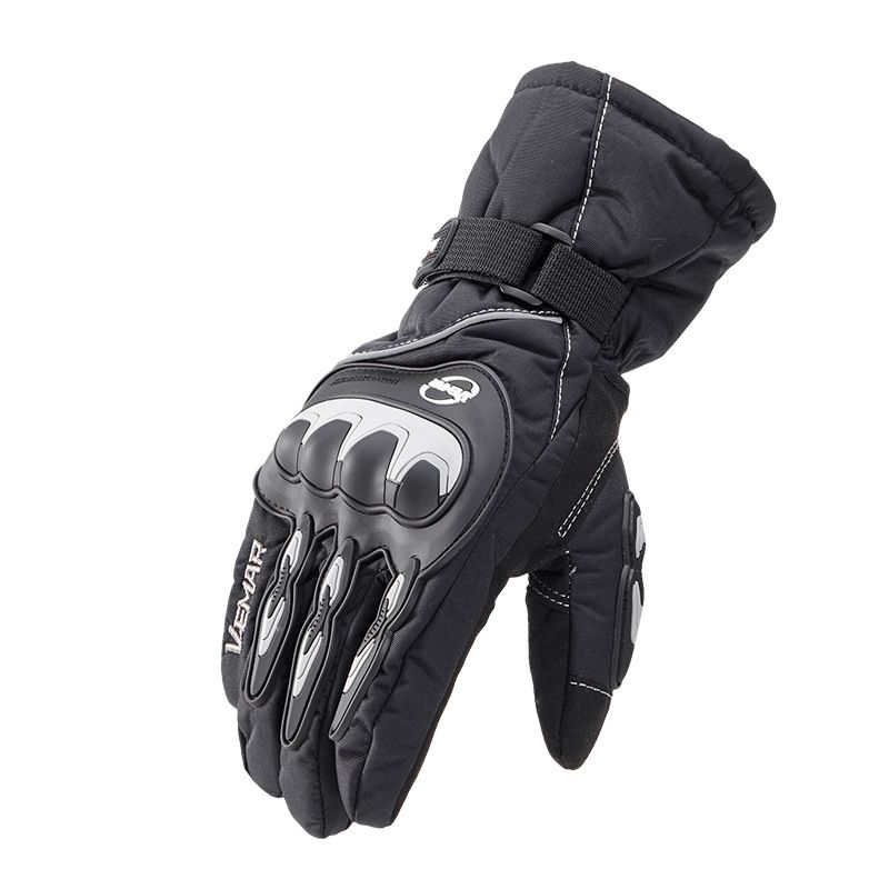 Winter Motorcycle Waterproof Men, Touchscreen Riding Gloves, Electric Vehicle Cold-Proof Thermal Windproof Gloves For_autovado.com