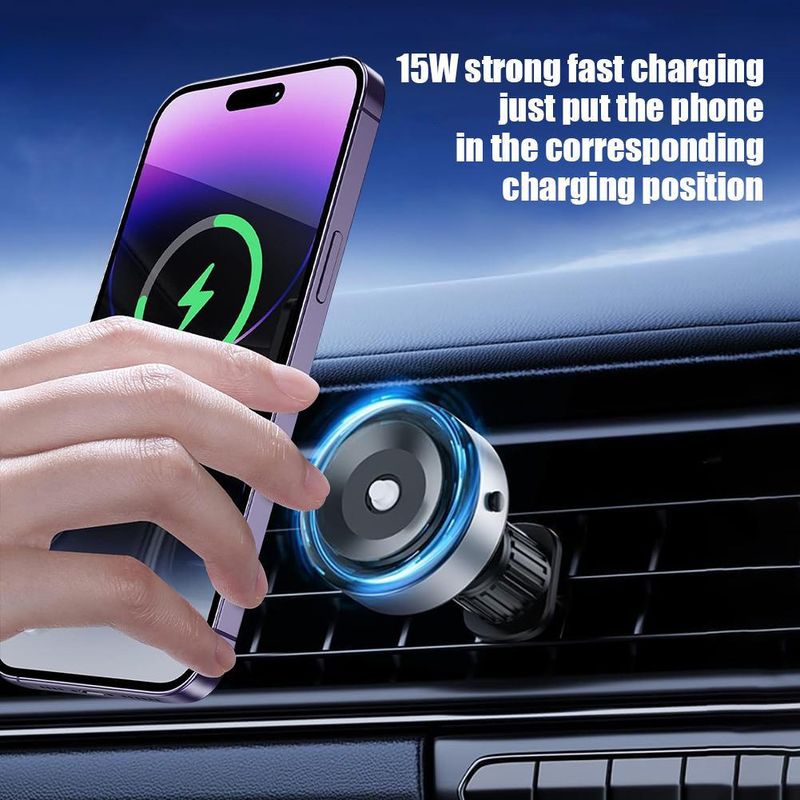 vacuum Adsorption Super Stable Suction Cup Car Rotation Adjustment Navigation Support Live Broadcast Bracket_autovado.com