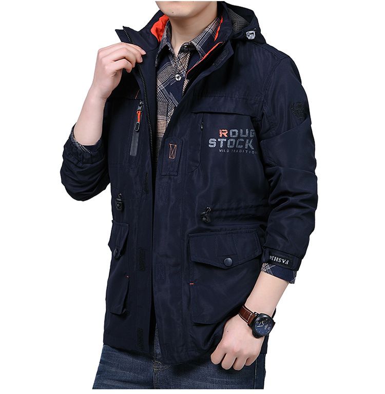 Men's Clothing casual assault clothing outdoor waterproof military coat quick-drying mountaineering clothing _autovado.com
