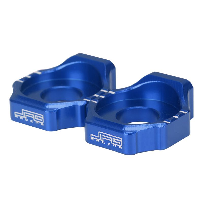 Universal Motorcycle Chain Adjuster - Heavy-Duty Rear Wheel Alignment Tool For Dirt Bikes & Off-Road Motorcycles (Red/Blue/Black)_autovado.com