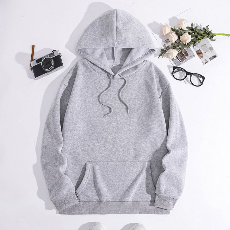 Men's Clothing sweatshirt faith fashion printed hooded back collar plus velvet sweatshirt_autovado.com