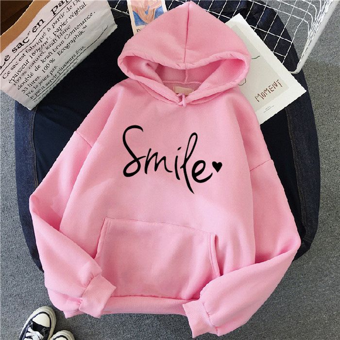 Women's clothing 2023 new autumn letter hooded loose ladies sweatshirt women's tops _autovado.com