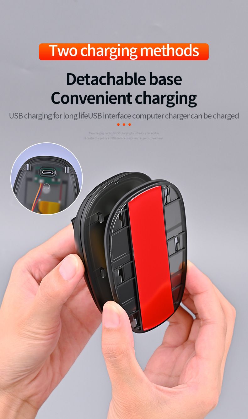 Solar Car LED Flashing Color Roof Mouse Modification No Wiring Remote Control Anti-Collision Warning Light_autovado.com