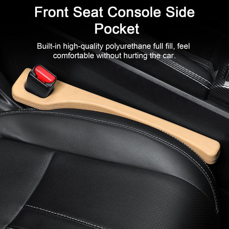 Yuanmheng Car Seat Gap Filler Cellphones Keys Cards Wallets Sunglasses Auto Console Side Organizer Storage Box Car Interior Accessories_autovado.com