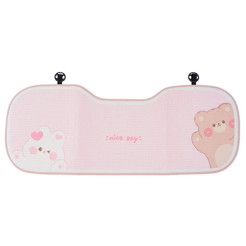 Cute Cartoon Women's Seat Cover Universal Anto Interior Accessories Fashion Anti Slip Breathable Girl Car Cushion Covers_autovado.com