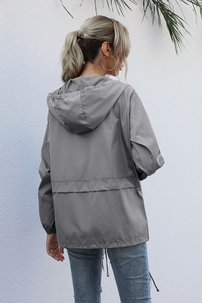 Women's Zipper Hoodie Lightweight Outdoor Hiking Raincoat Jacket Jacket Ready in Stock_autovado.com