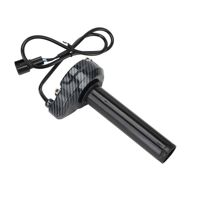 Electronic Throttle Grip For X/S Motorcycle - 2nd Gen (Carbon Fiber Look) - Universal Fit For Custom Bike Upgrades_autovado.com