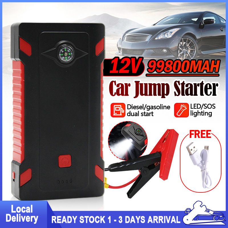 99800mAh Jumper Bank Jump Start Powerbank Battery Charger Car Emergency Starter Power Supply_autovado.com