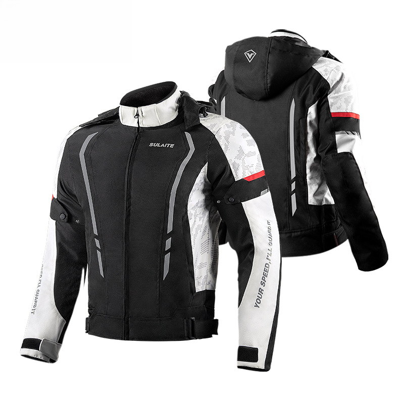 Riding For Men And Women, All-Season Motorcycle Clothing, Winter Thermal Anti-Fall Rider Gear, Windproof Protective_autovado.com